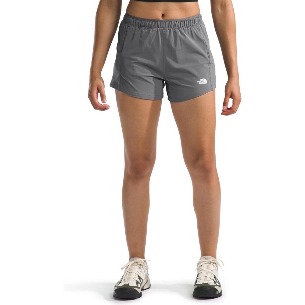 The North Face NWT Size XL Grey Women's Wander Shorts Standard Fit Pockets